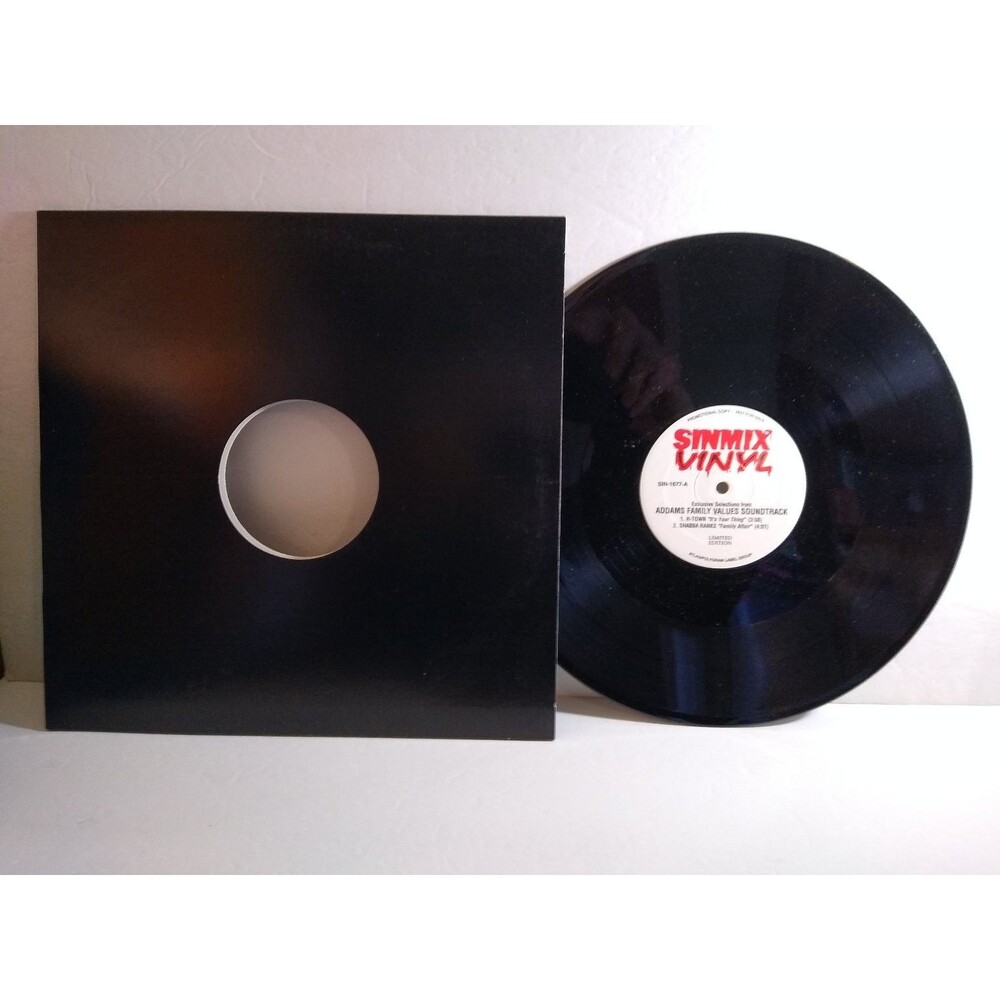 Addams Family Values Soundtrack 12" Promo EP 1993 Sinmix Vinyl Hip Hop WARPED